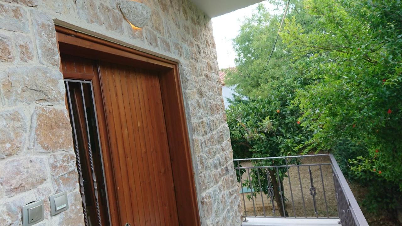 Stone House With Seaview Apartment Nea Poteidaia Luaran gambar