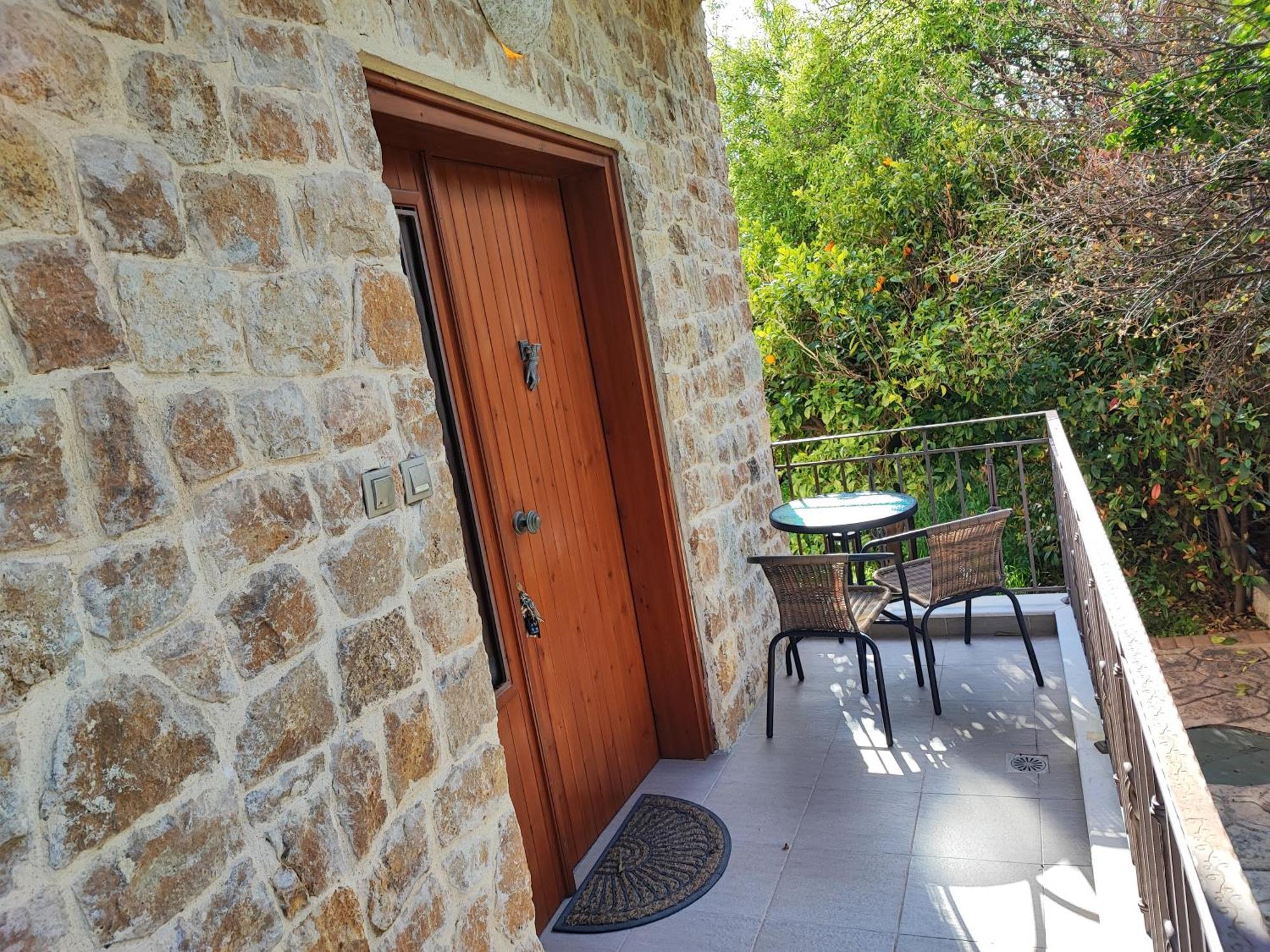 Stone House With Seaview Apartment Nea Poteidaia Luaran gambar