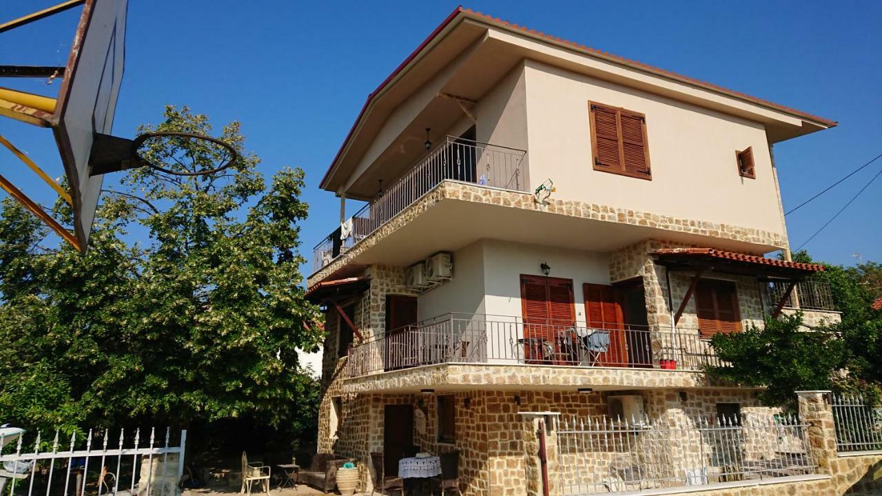 Stone House With Seaview Apartment Nea Poteidaia Luaran gambar