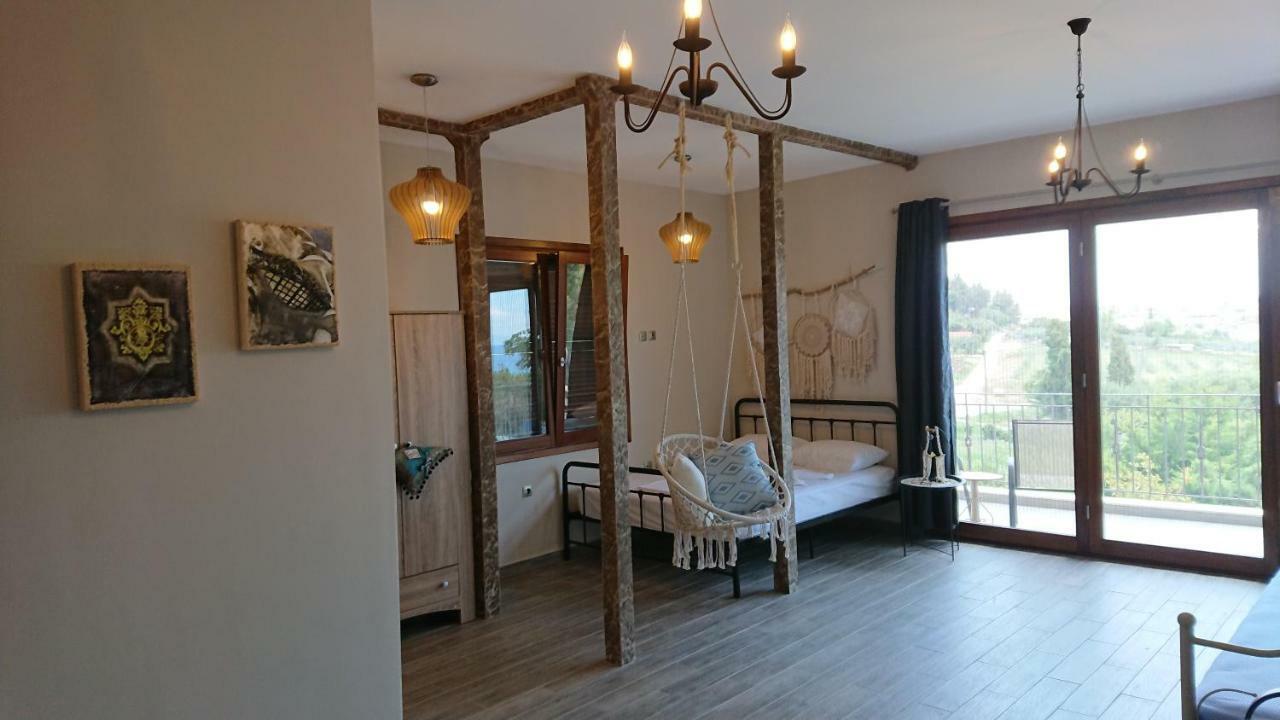 Stone House With Seaview Apartment Nea Poteidaia Luaran gambar