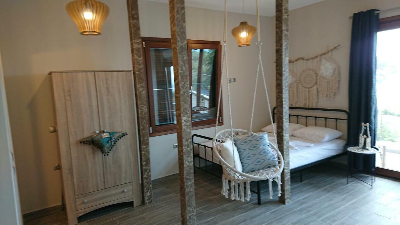 Stone House With Seaview Apartment Nea Poteidaia Luaran gambar