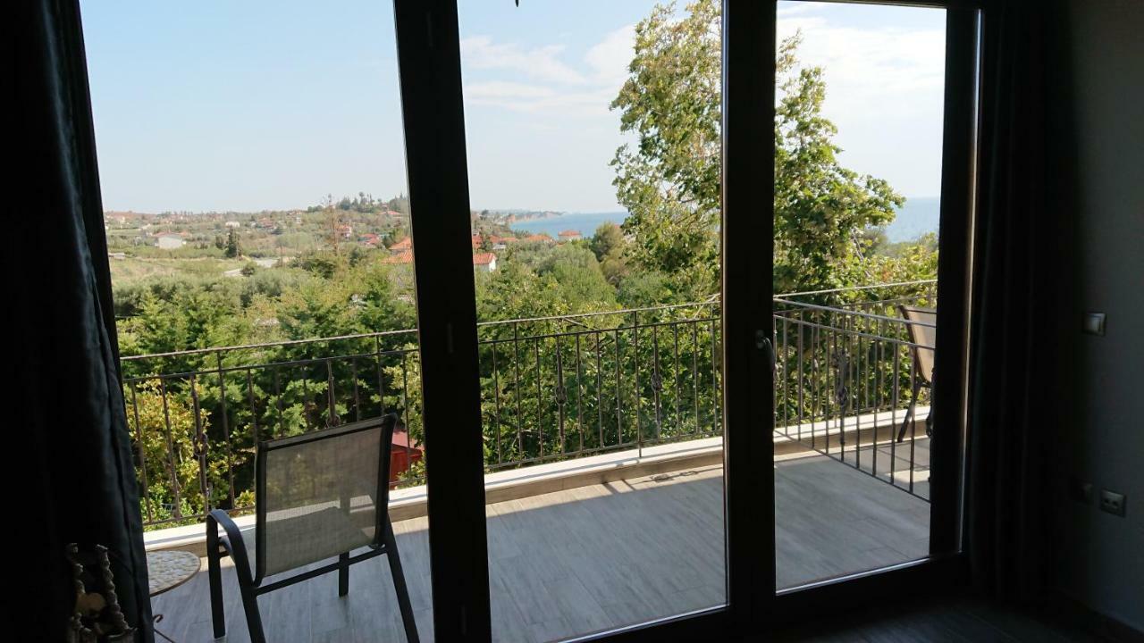 Stone House With Seaview Apartment Nea Poteidaia Luaran gambar
