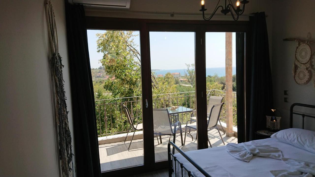 Stone House With Seaview Apartment Nea Poteidaia Luaran gambar